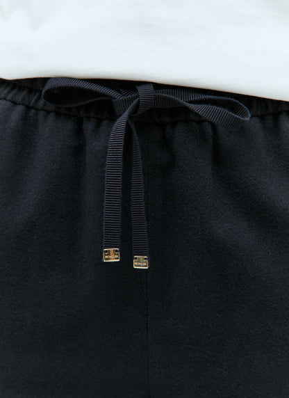 Moncler Women Wool-Blend Drawstring Trackpants by Luosophy