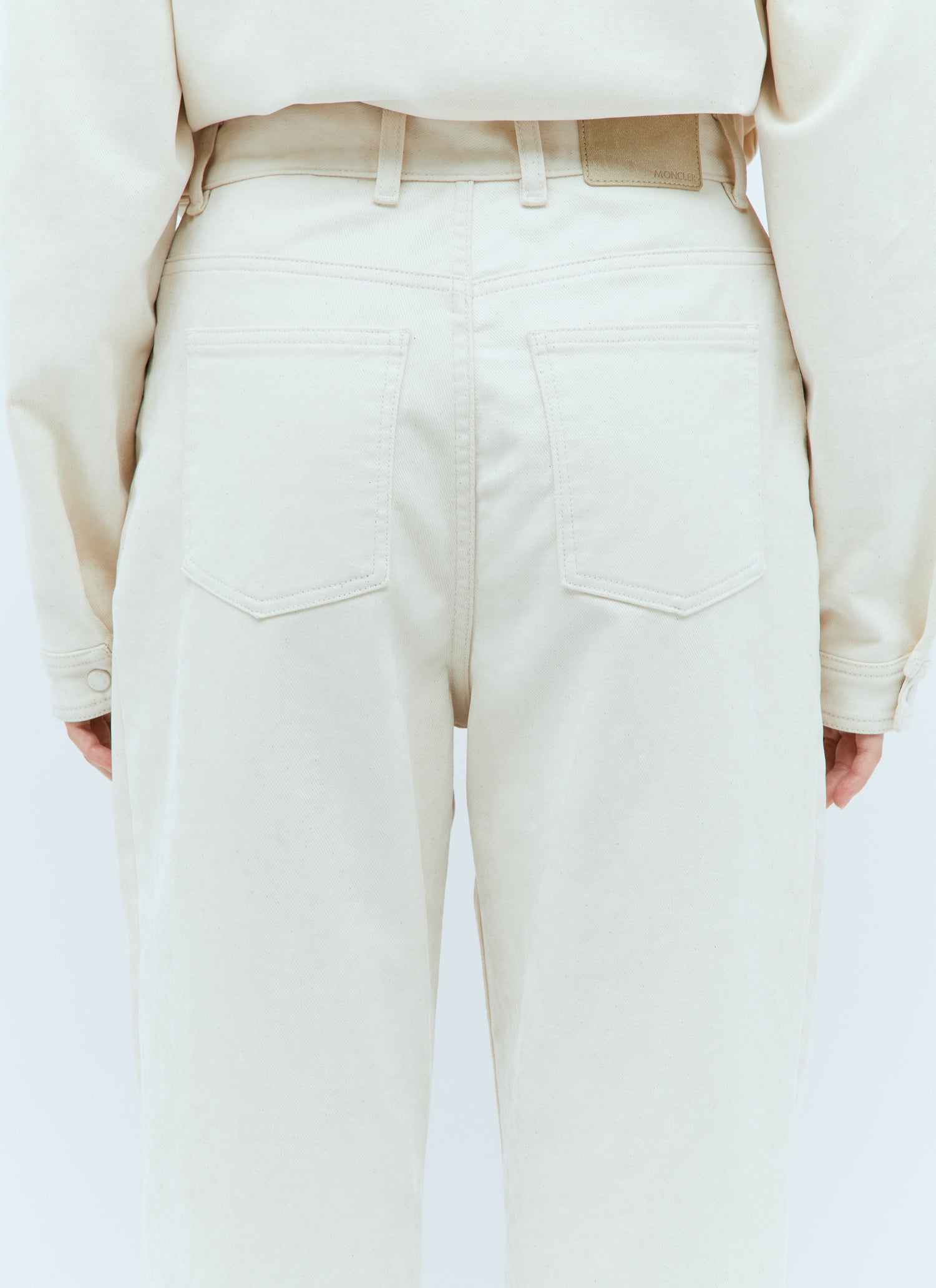 Moncler Women Brushed Twill Pants by Luosophy