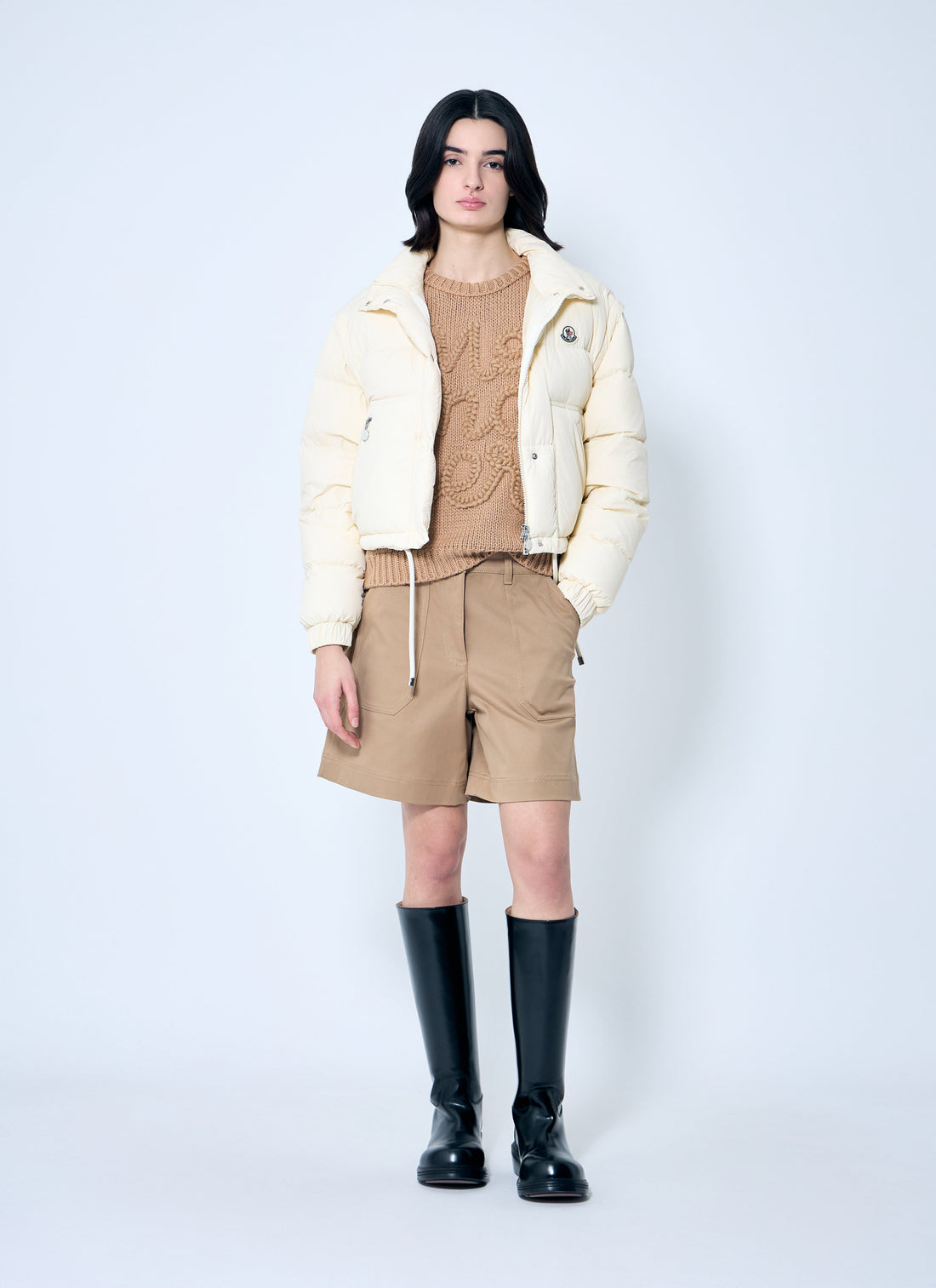 Moncler Women Twill Shorts by Luosophy