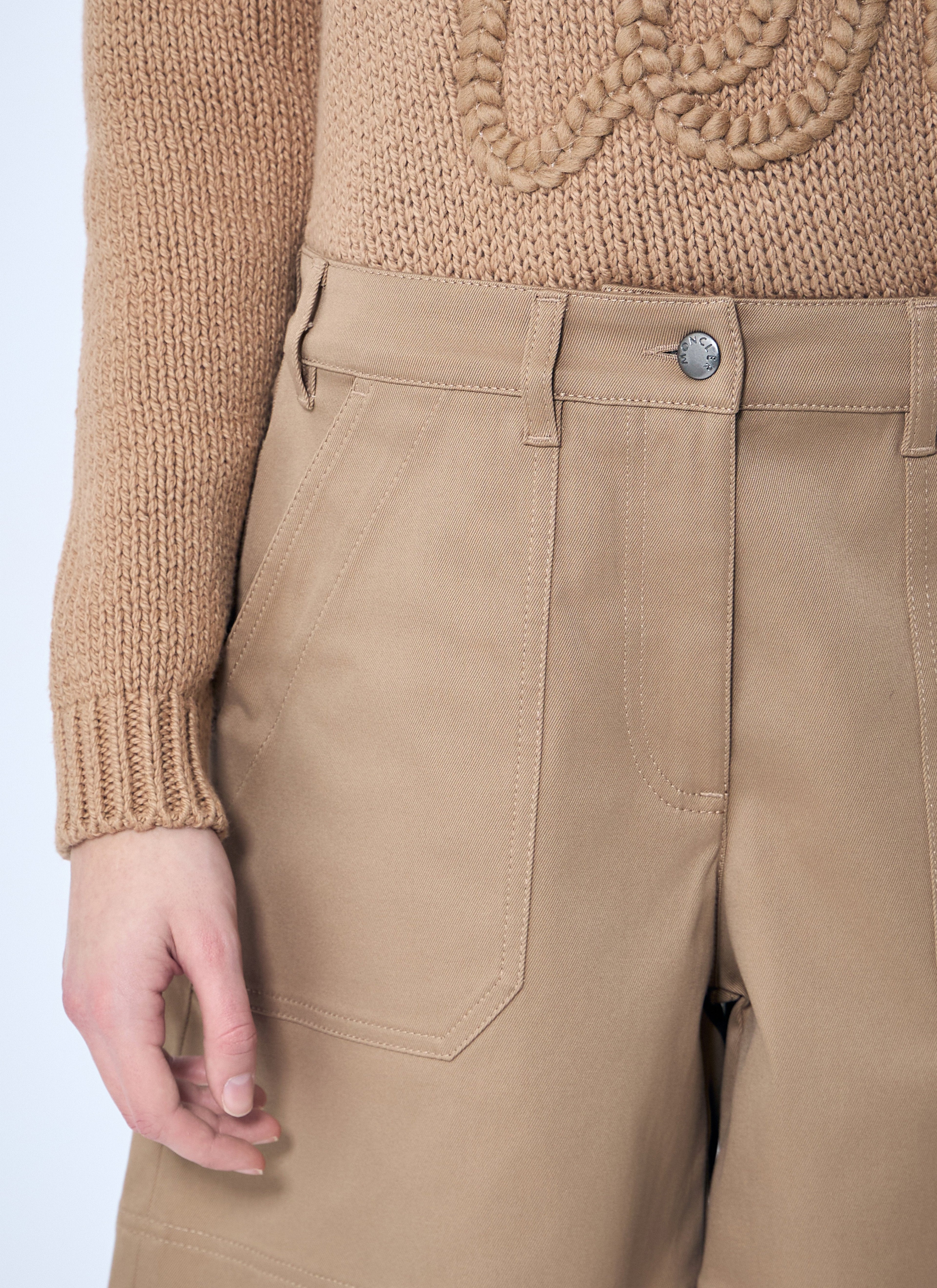 Moncler Women Twill Shorts by Luosophy