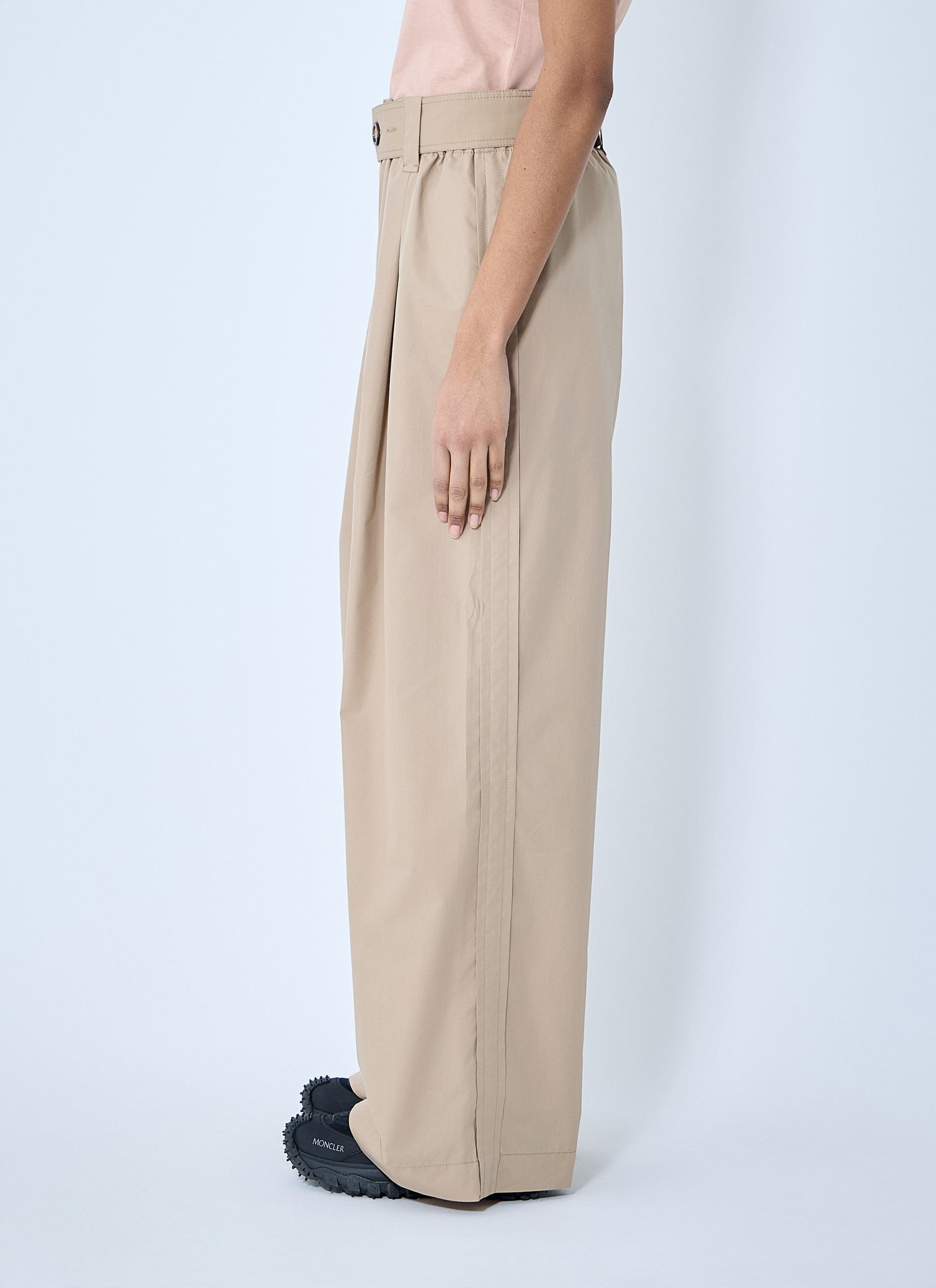Moncler Women Belted Gathered Pants by Luosophy
