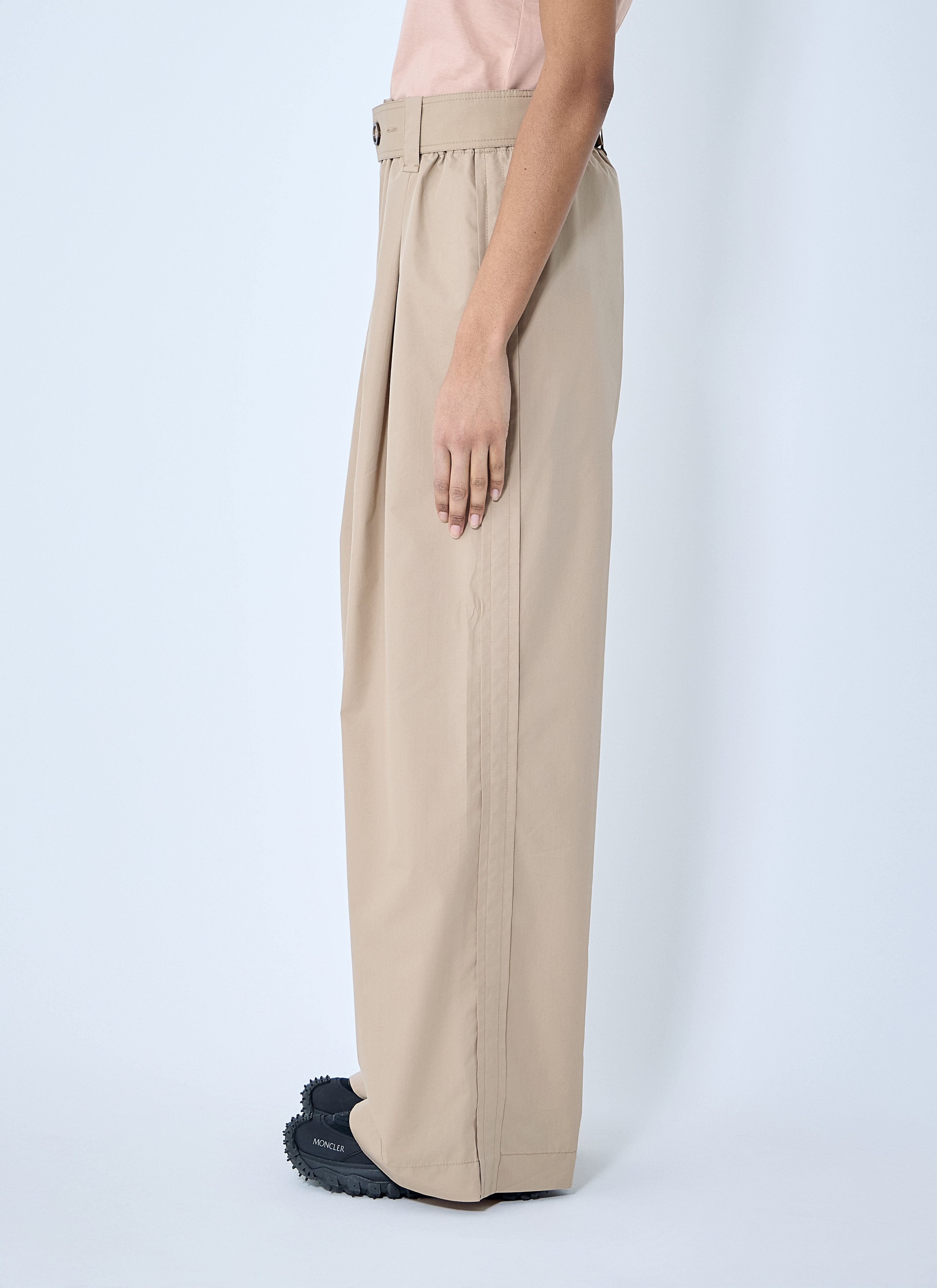 Moncler Women Belted Gathered Pants by Luosophy