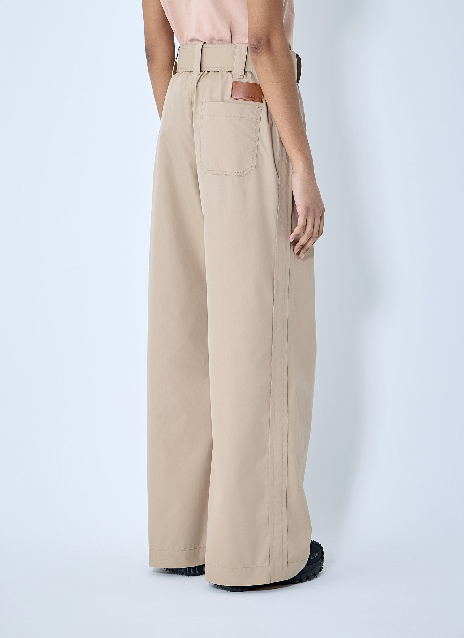 Moncler Women Belted Gathered Pants by Luosophy
