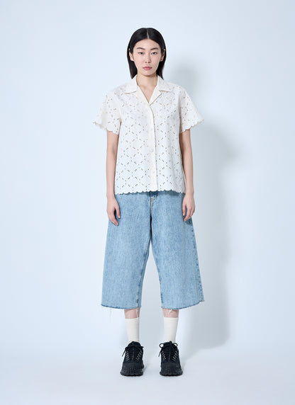 Moncler Women Lace Button-Down Shirt