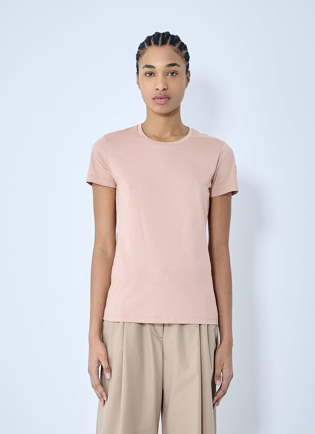 Moncler Women Logo Motif T-Shirt by Luosophy
