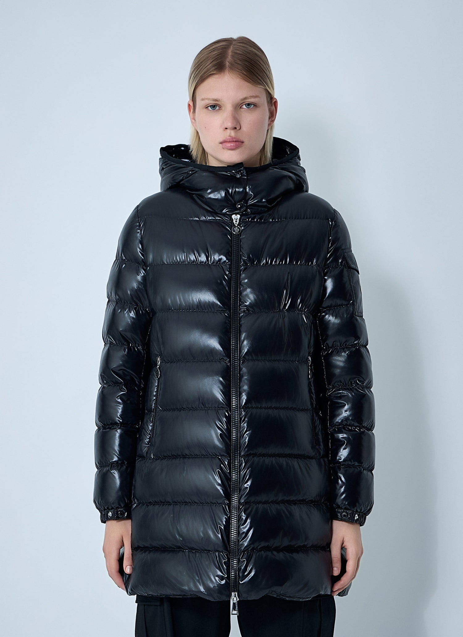 Moncler Women Courcelles Long Down Coat by Luosophy
