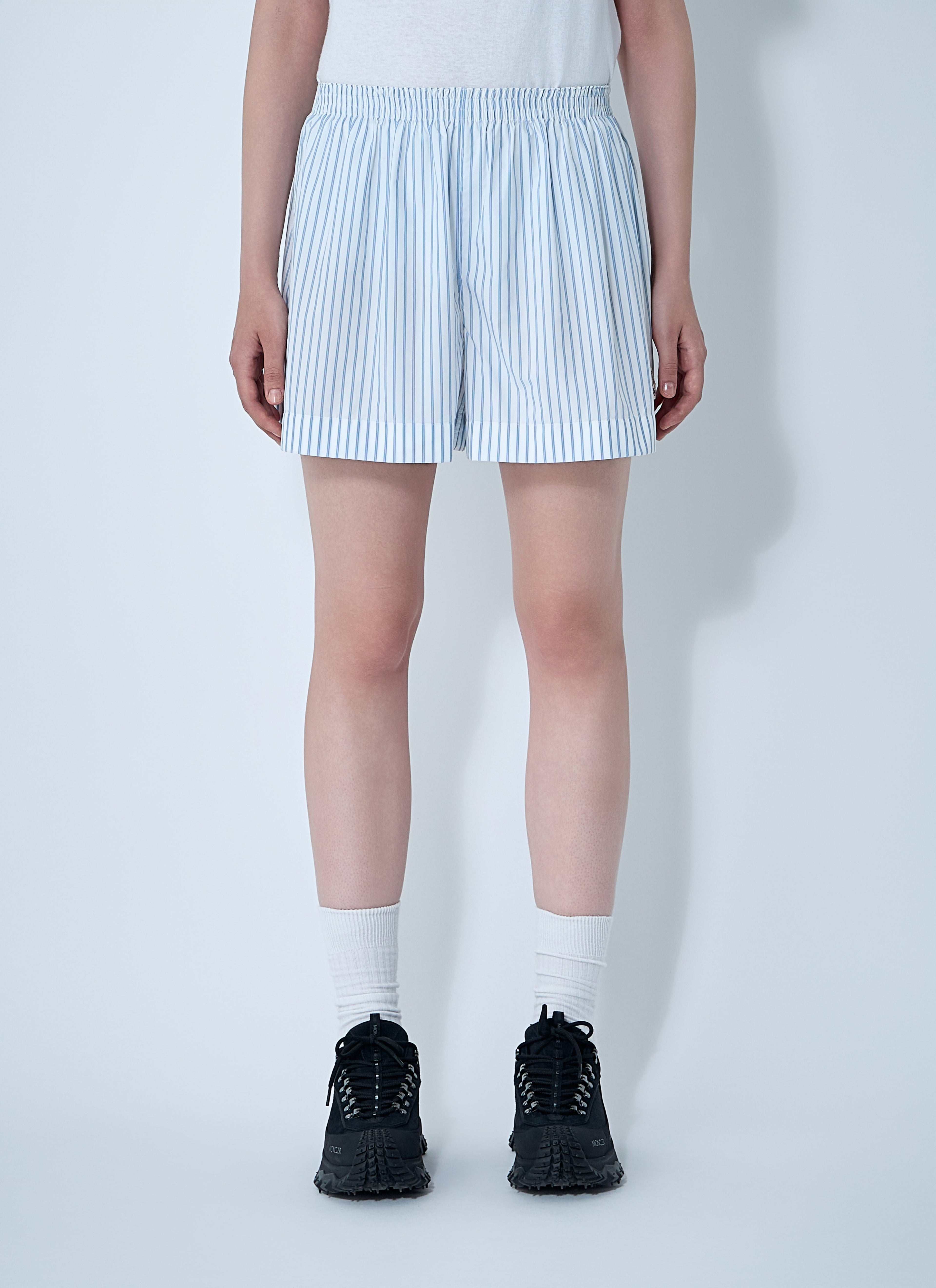 Moncler Women Striped Shorts by Luosophy