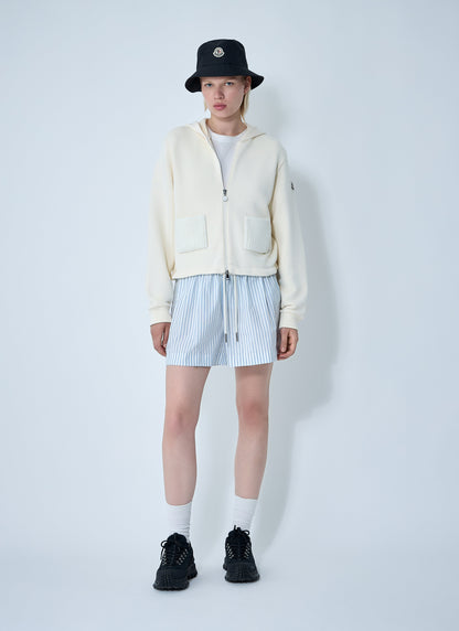 Moncler Women Striped Shorts by Luosophy