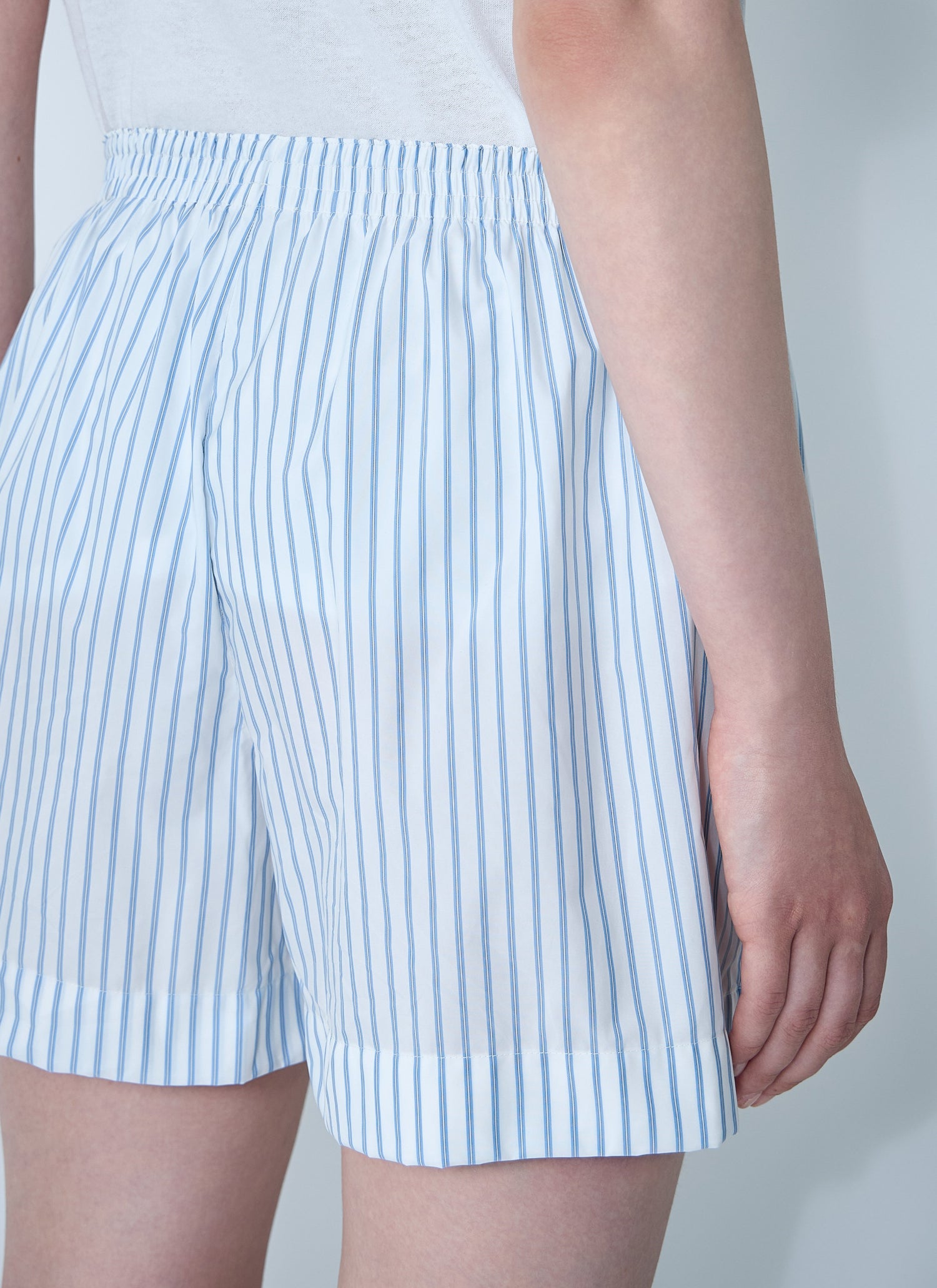 Moncler Women Striped Shorts by Luosophy