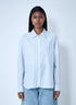 Moncler Women Striped Shirt With Logo Patch by Luosophy