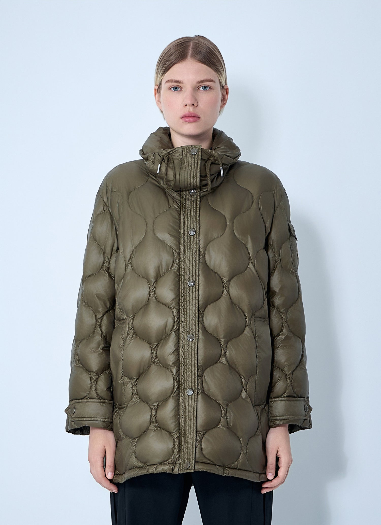 Moncler Women Lombi Short Parker Jacket by Luosophy