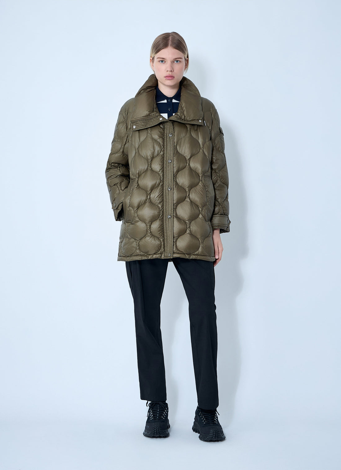 Moncler Women Lombi Short Parker Jacket by Luosophy
