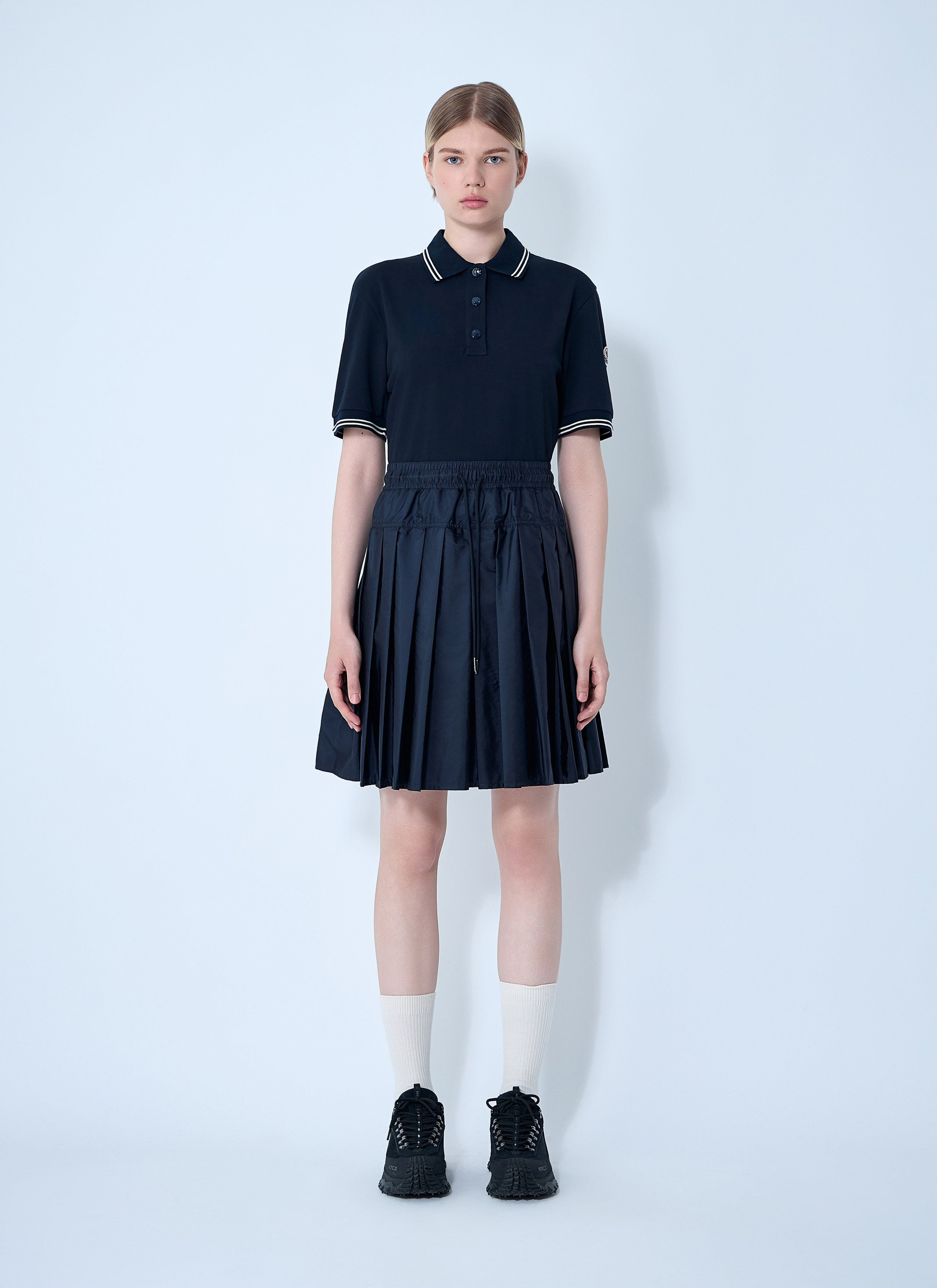 Moncler Women Piquet Polo Shirt Dress by Luosophy
