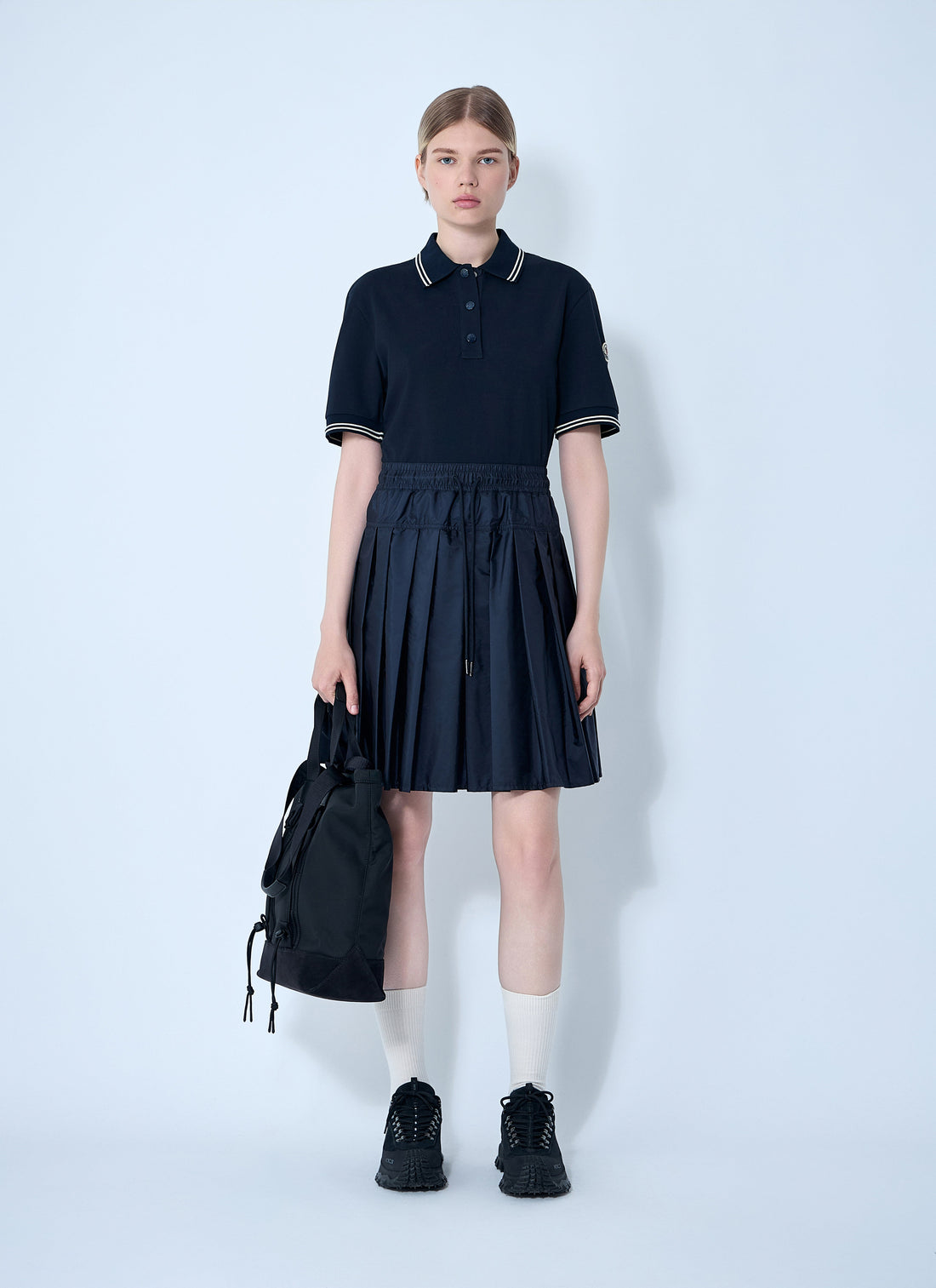 Moncler Women Piquet Polo Shirt Dress by Luosophy