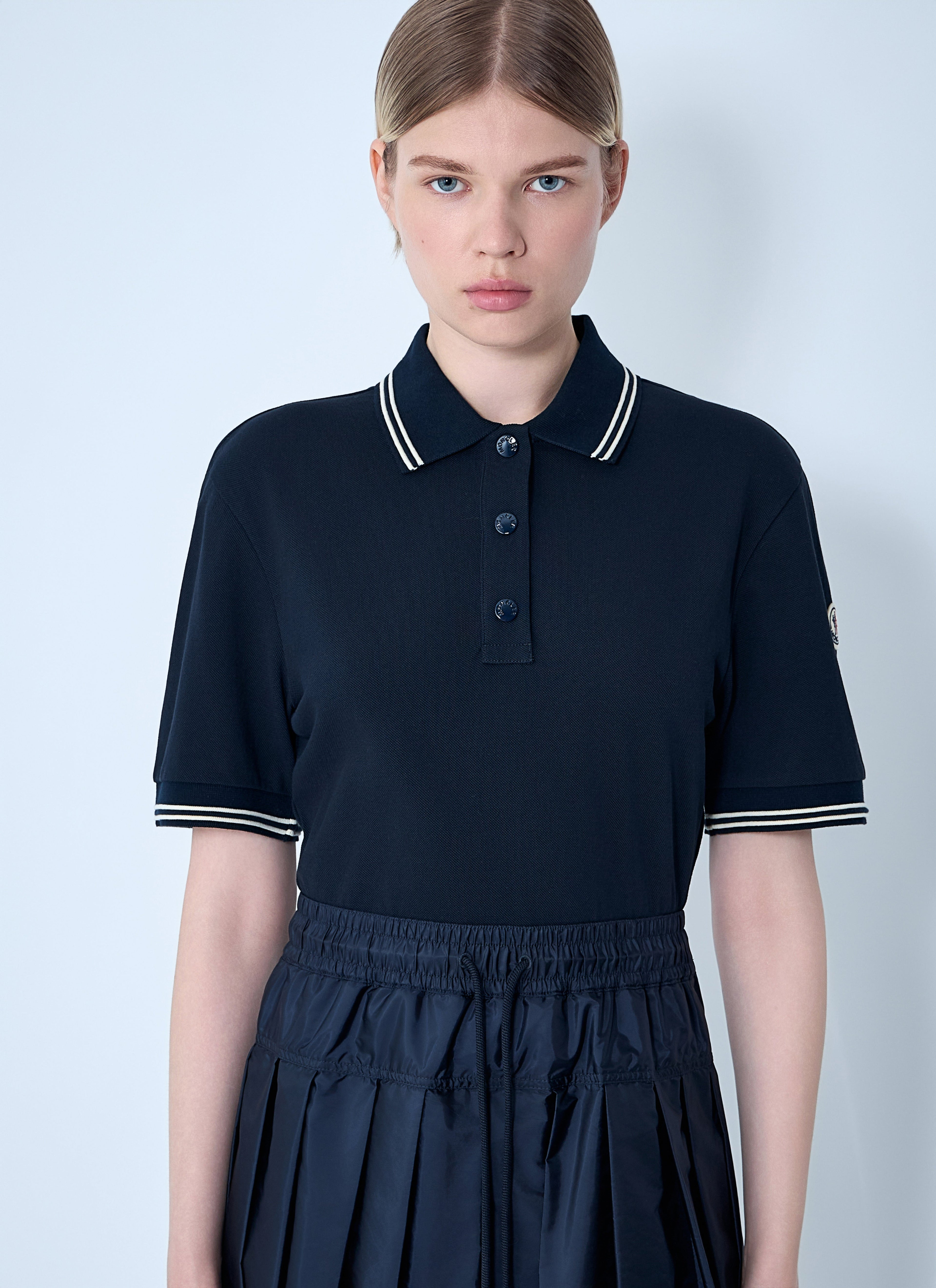 Moncler Women Piquet Polo Shirt Dress by Luosophy