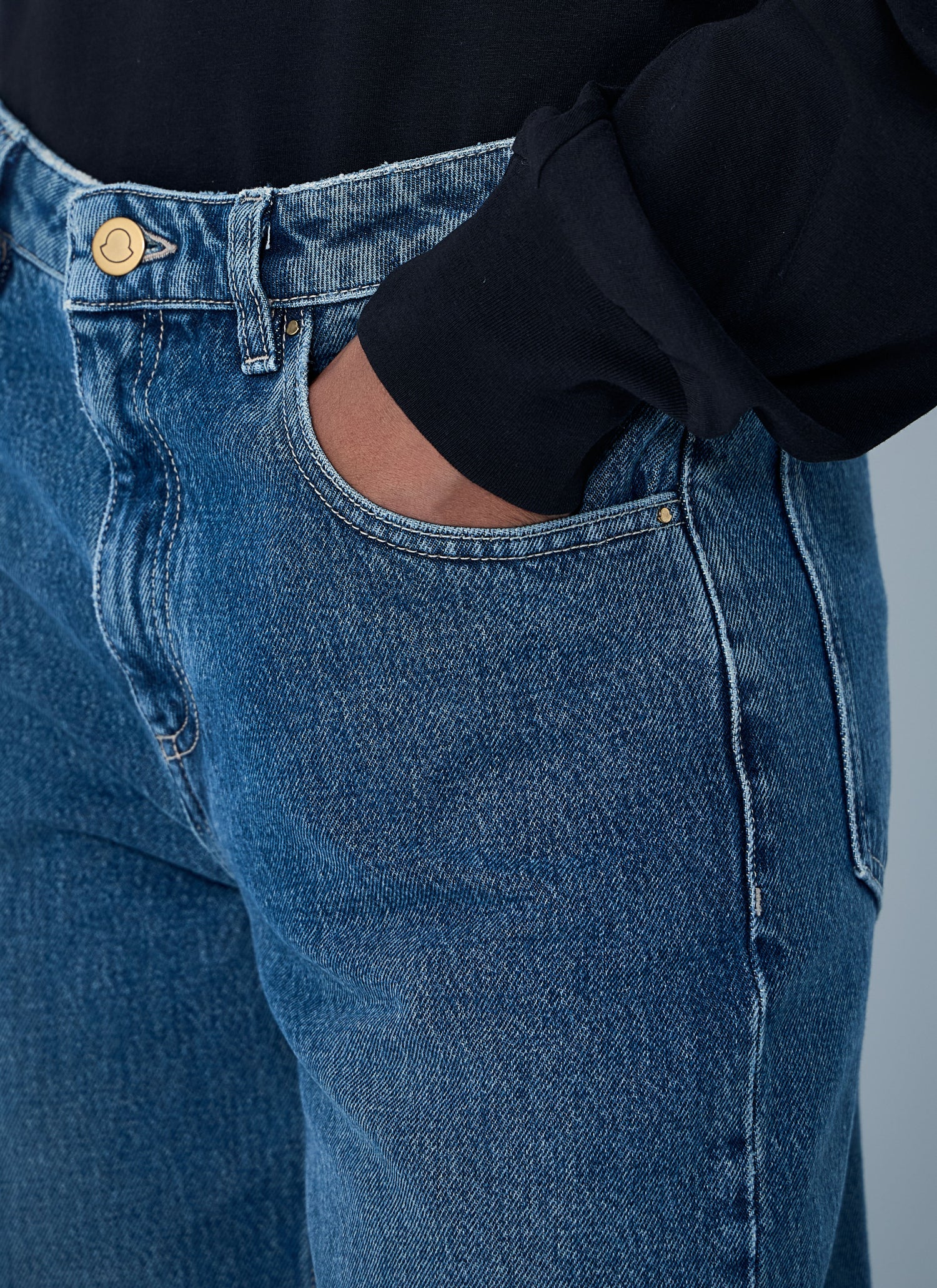 Moncler Women Five-Pocket Jeans by Luosophy