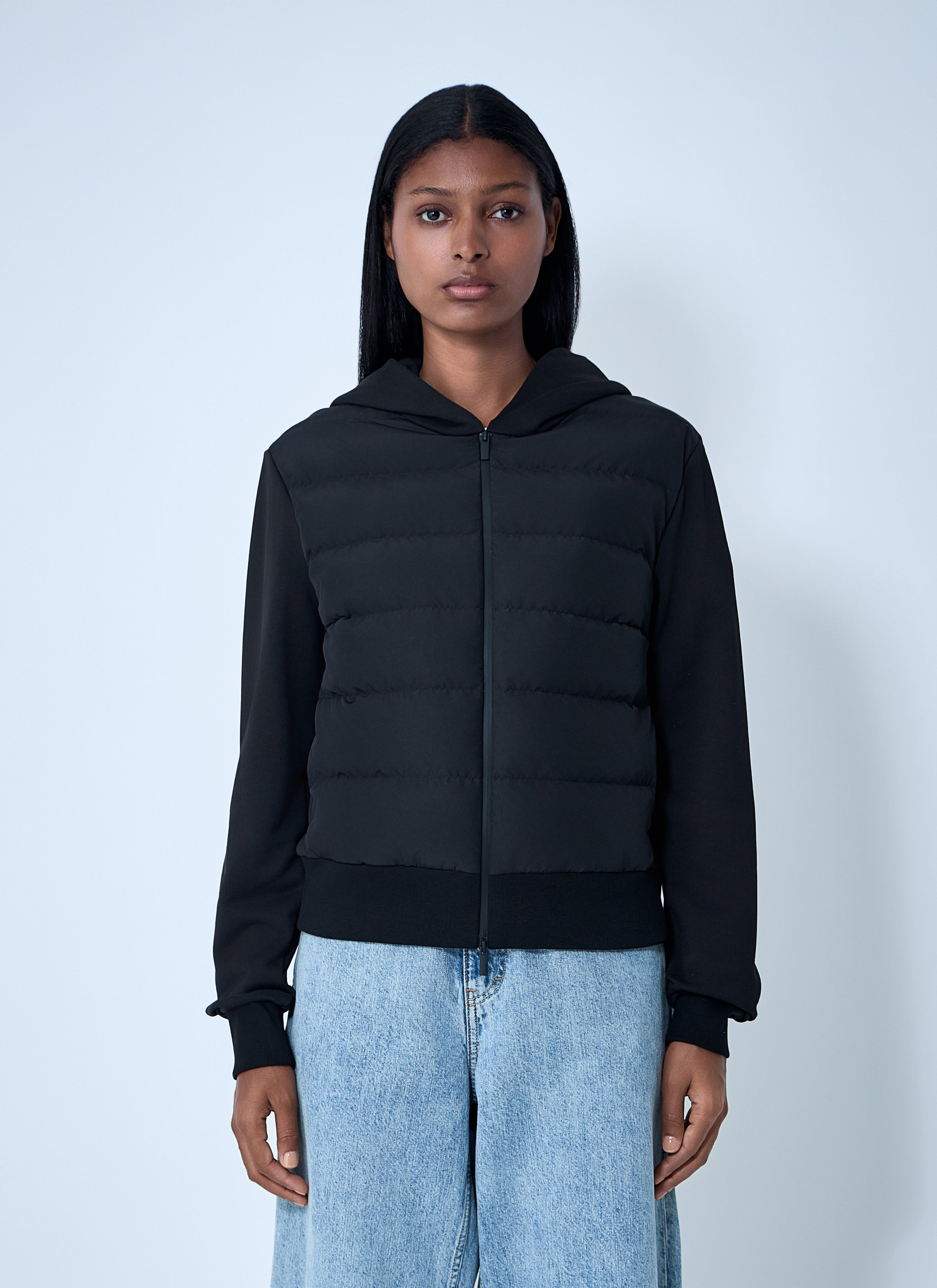 Moncler Women Quilted Hooded Cardigan by Luosophy