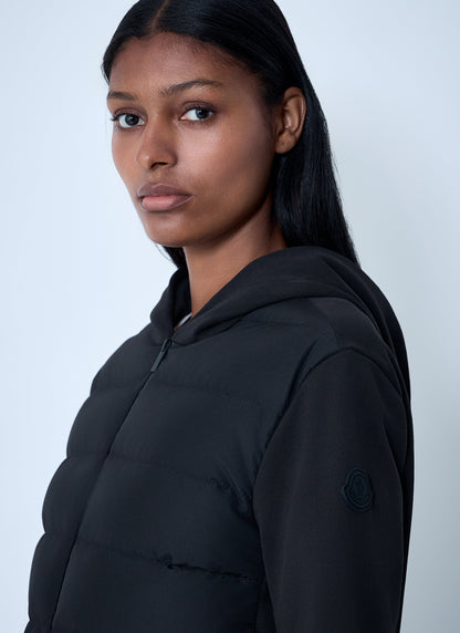 Moncler Women Quilted Hooded Cardigan by Luosophy