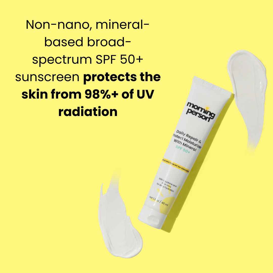 Morning Person Daily Repair Moisturizer with Mineral SPF 50