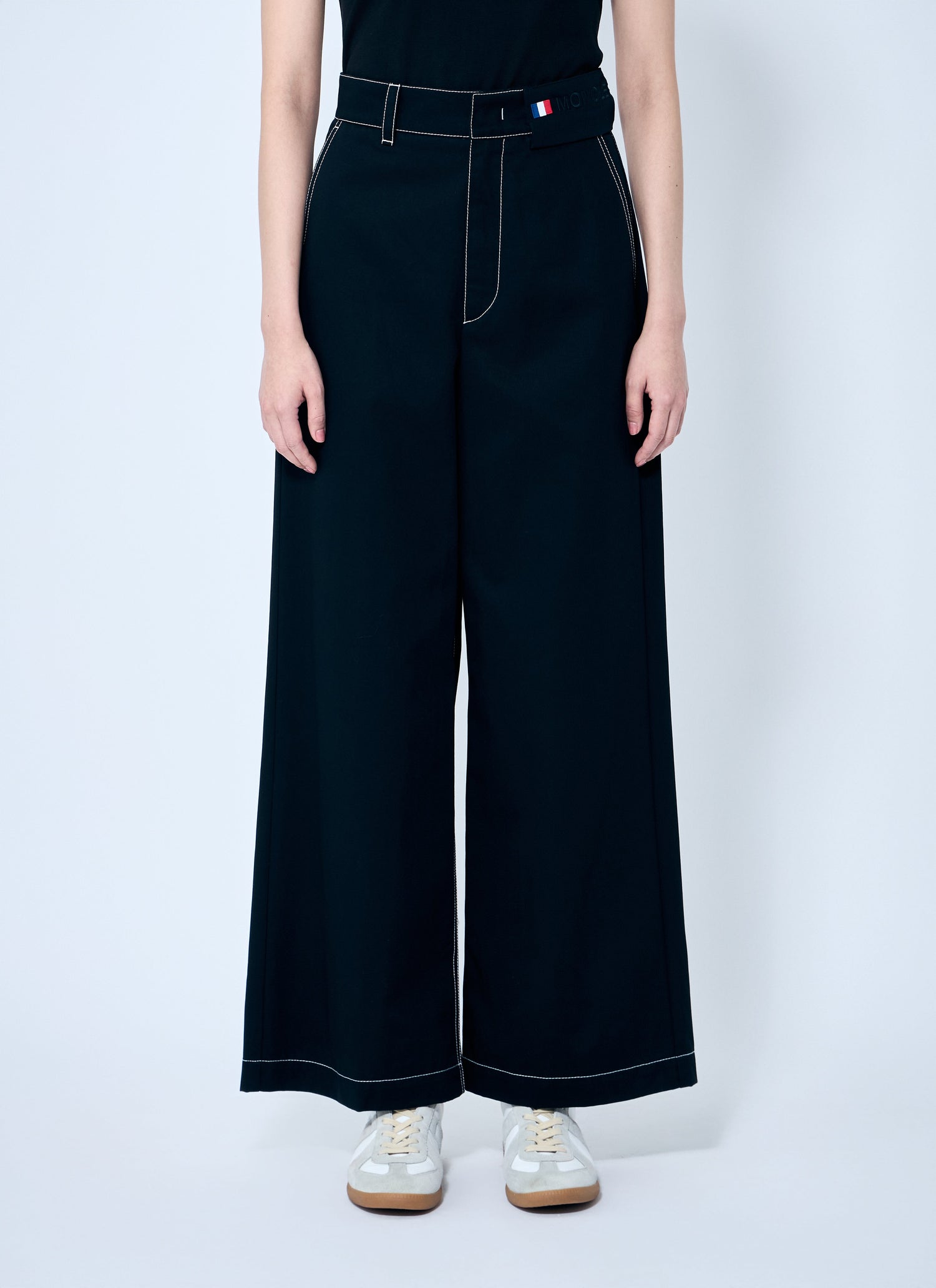 8 Moncler Palm Angels Women Wide-Leg Pants by Luosophy