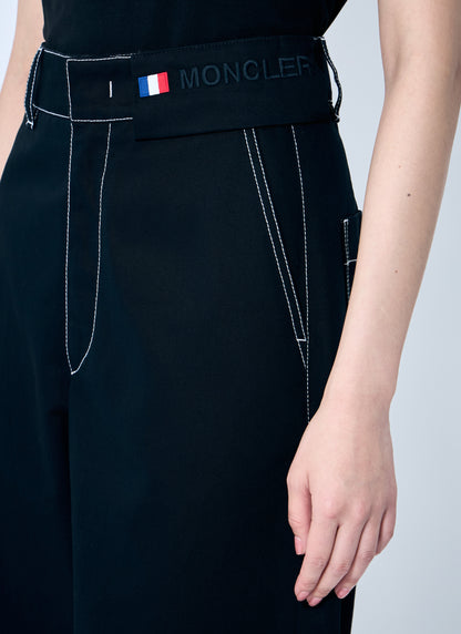 8 Moncler Palm Angels Women Wide-Leg Pants by Luosophy
