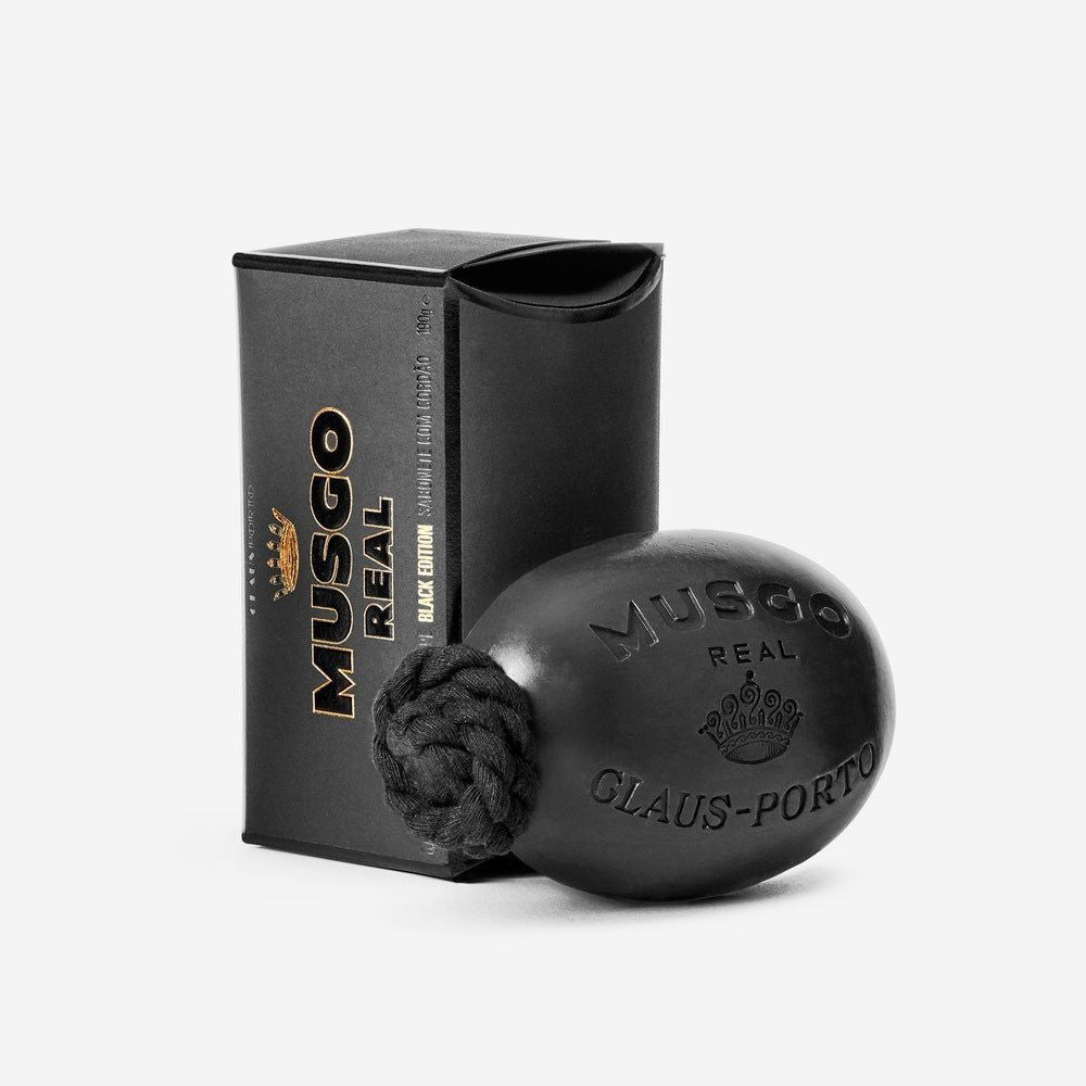 Musgo Real Soap On A Rope Black Edition 190 6.7 Oz by Pasteur Pharmacy