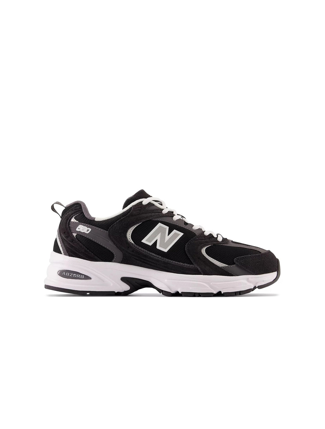 New Balance Mens 530 Running Shoes - Black/White by Denim Exchange