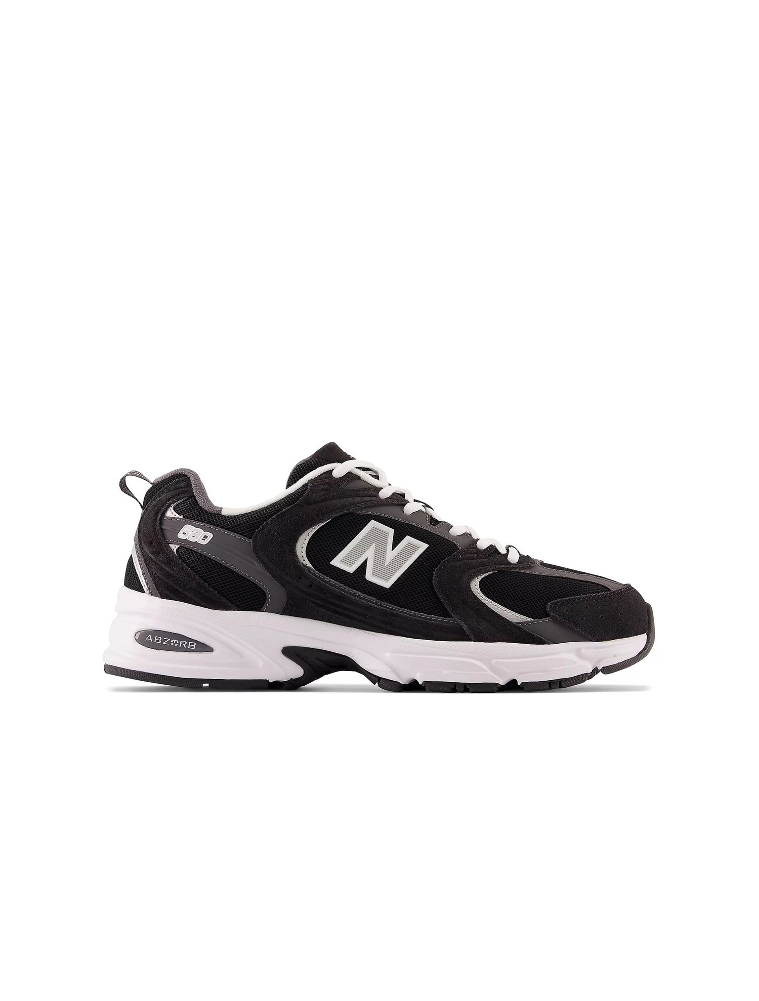 New Balance Mens 530 Running Shoes - Black/White by Denim Exchange