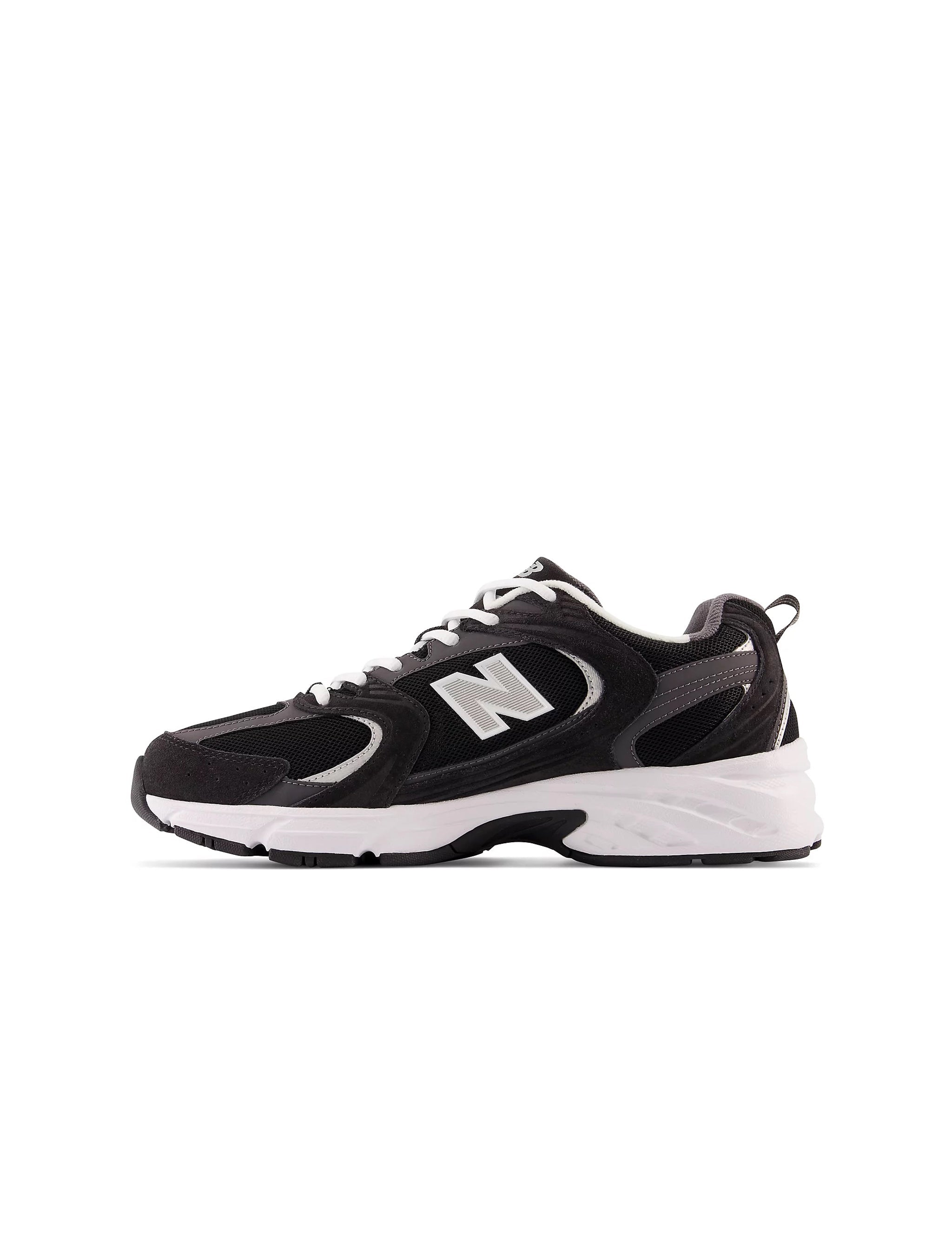 New Balance Mens 530 Running Shoes - Black/White by Denim Exchange