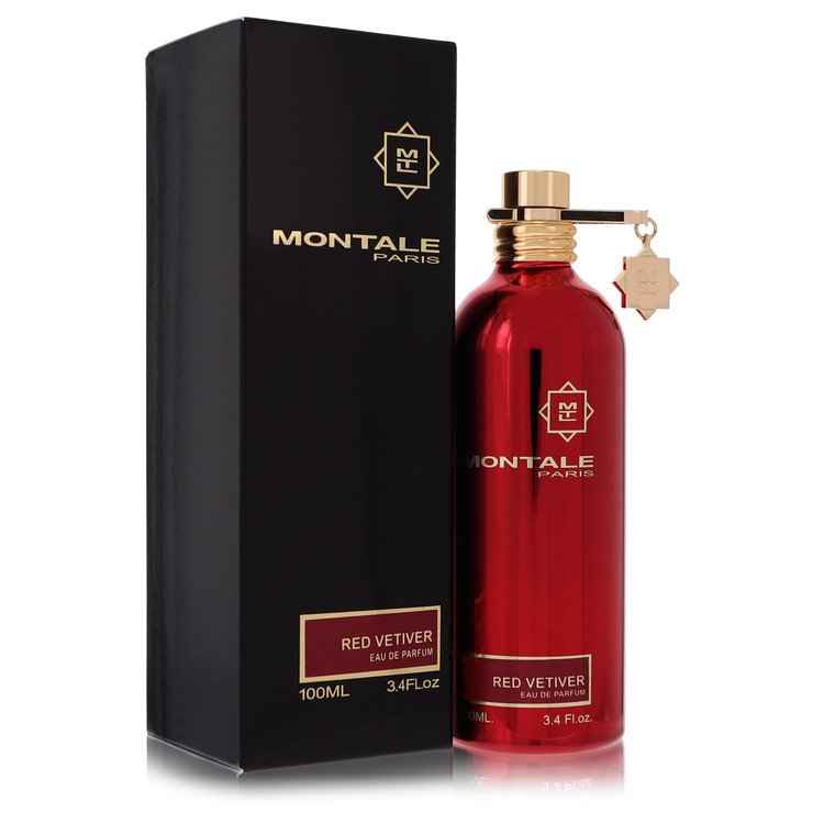 Montale Red Vetiver by Montale Eau De Parfum Spray 3.4 oz for Men