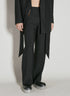 Mugler Women Cut-Out Tailored Pants by Luosophy
