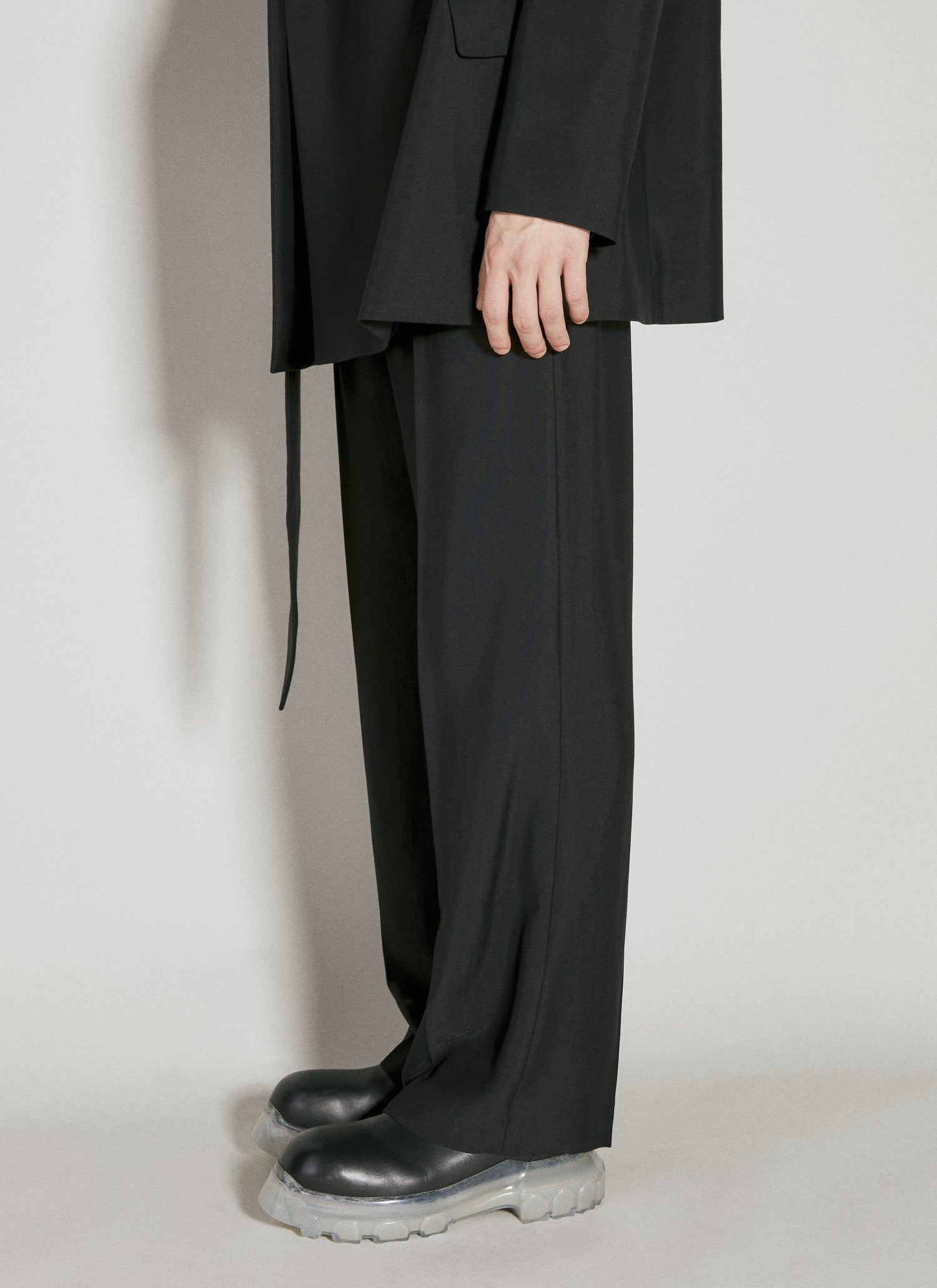 Mugler Women Cut-Out Tailored Pants by Luosophy