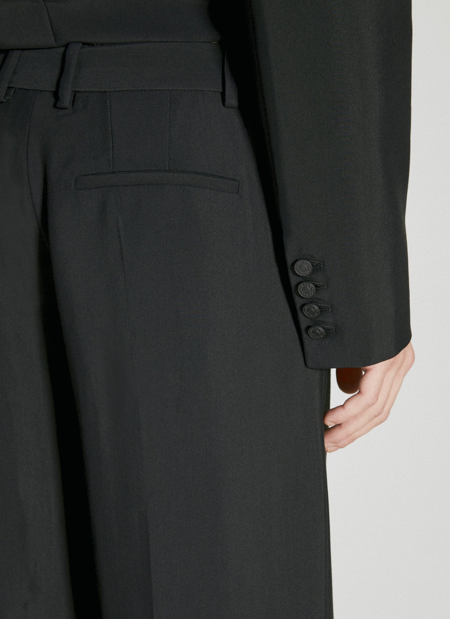 Mugler Women Cut-Out Tailored Pants by Luosophy