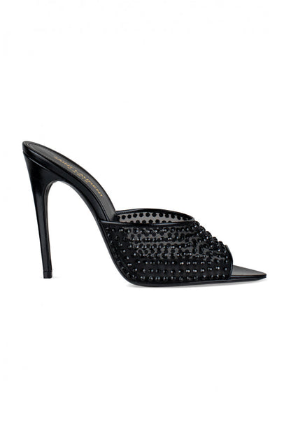 Saint Laurent Women Blonde Mules by Luosophy