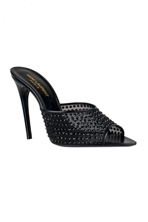 Saint Laurent Women Blonde Mules by Luosophy