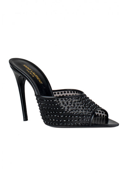 Saint Laurent Women Blonde Mules by Luosophy