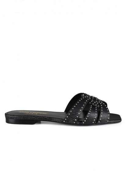 Saint Laurent Women Tribute Sandals by Luosophy