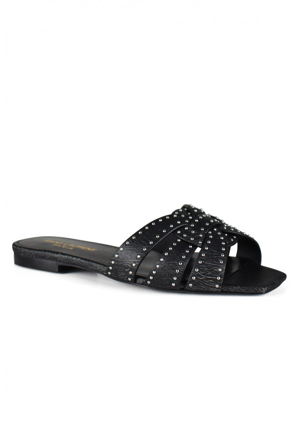 Saint Laurent Women Tribute Sandals by Luosophy