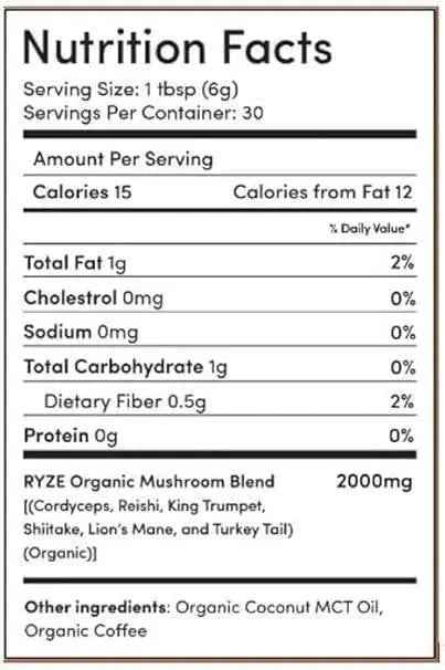 Ryze Mushroom Coffee (30 Servings) Pack of 2