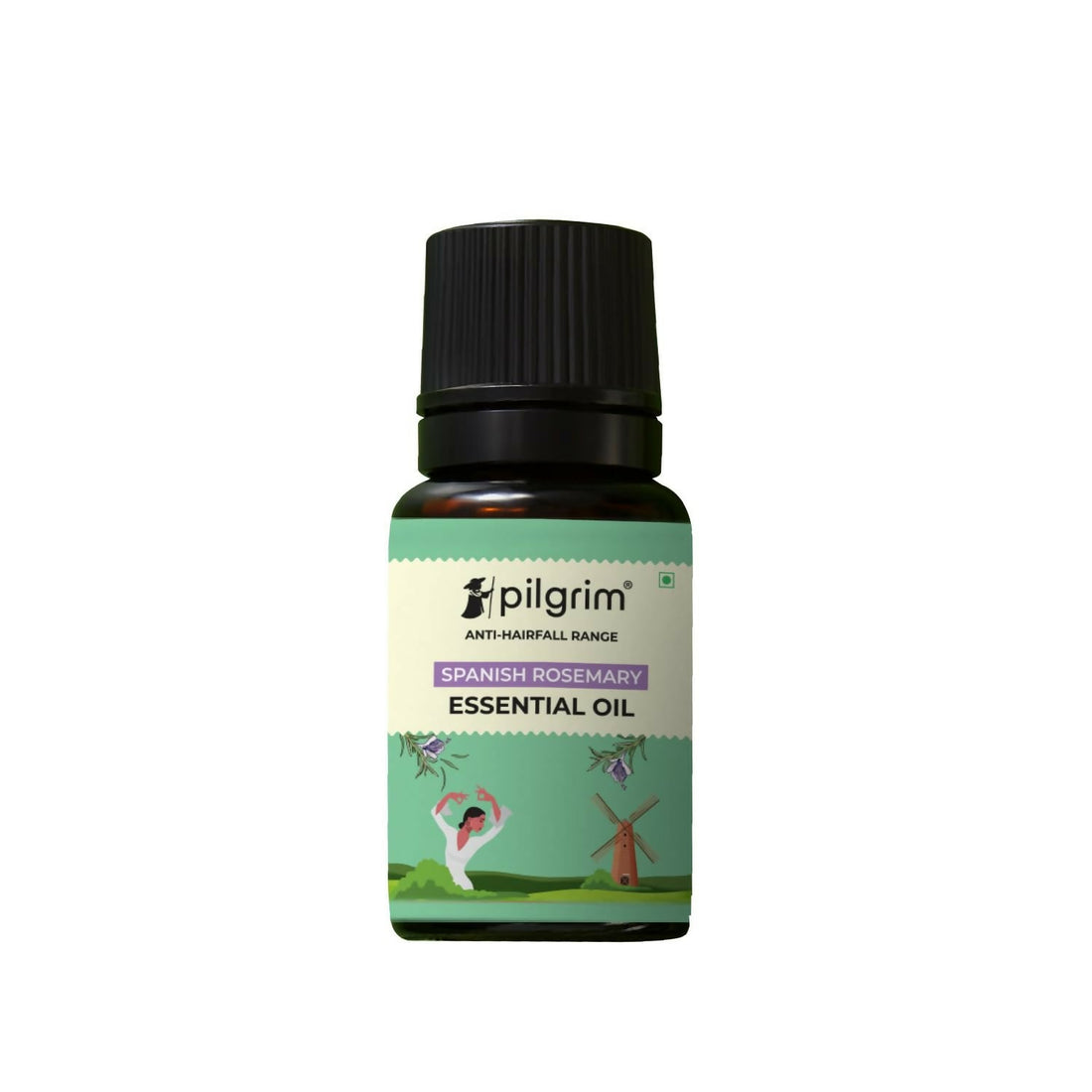 Pilgrim Spanish Rosemary Essential Oil For Hair Growth, Hair Fall Control &amp; Hair Strengthening