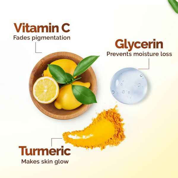 Mamaearth Vitamin C Daily Glow Light Moisturizing Cream with Turmeric &amp; Vitamin C For Skin Brightening