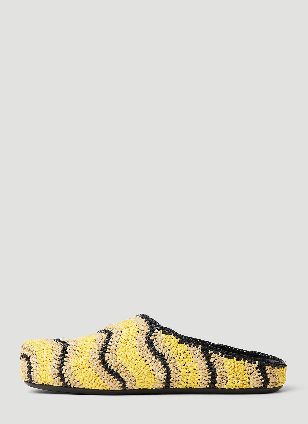 Marni X No Vacancy Men Fussbet Sabot Raffia Mules by Luosophy