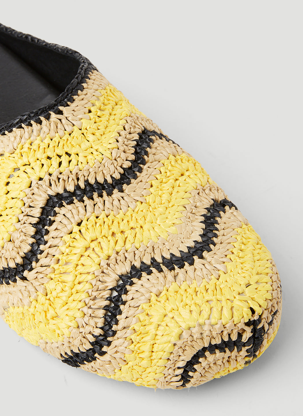 Marni X No Vacancy Men Fussbet Sabot Raffia Mules by Luosophy