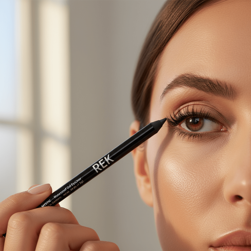 Gel Eyeliner Collection | REK Cosmetics | Creamy Long-Wear Precision Formula by REK Cosmetics