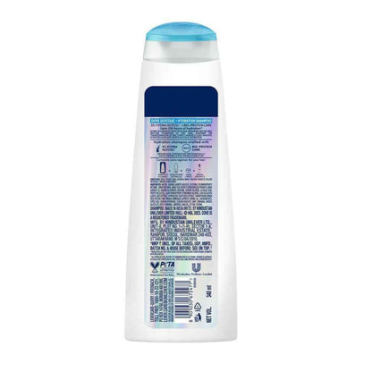 Dove Glycolic + Hydration Shampoo With 5% Hydra-Glycol For Upto 100 Hours Of Hydrated, Fluid Hair