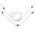 1.89 Carat Genuine Emerald .925 Sterling Silver Necklace by Bids.com