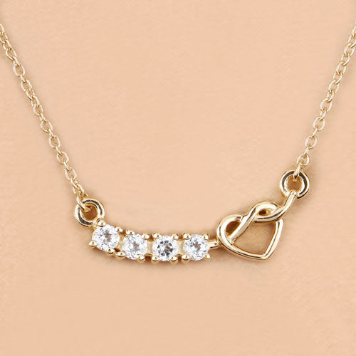 0.30 Carat Genuine Blue Topaz .925 Sterling Silver Necklace by Bids.com