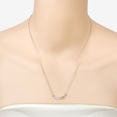 0.30 Carat Genuine Blue Topaz .925 Sterling Silver Necklace by Bids.com