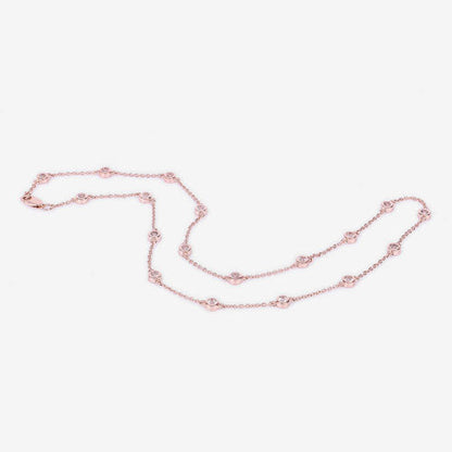 1.62 Carat Genuine Morganite .925 Sterling Silver Necklace by Bids.com