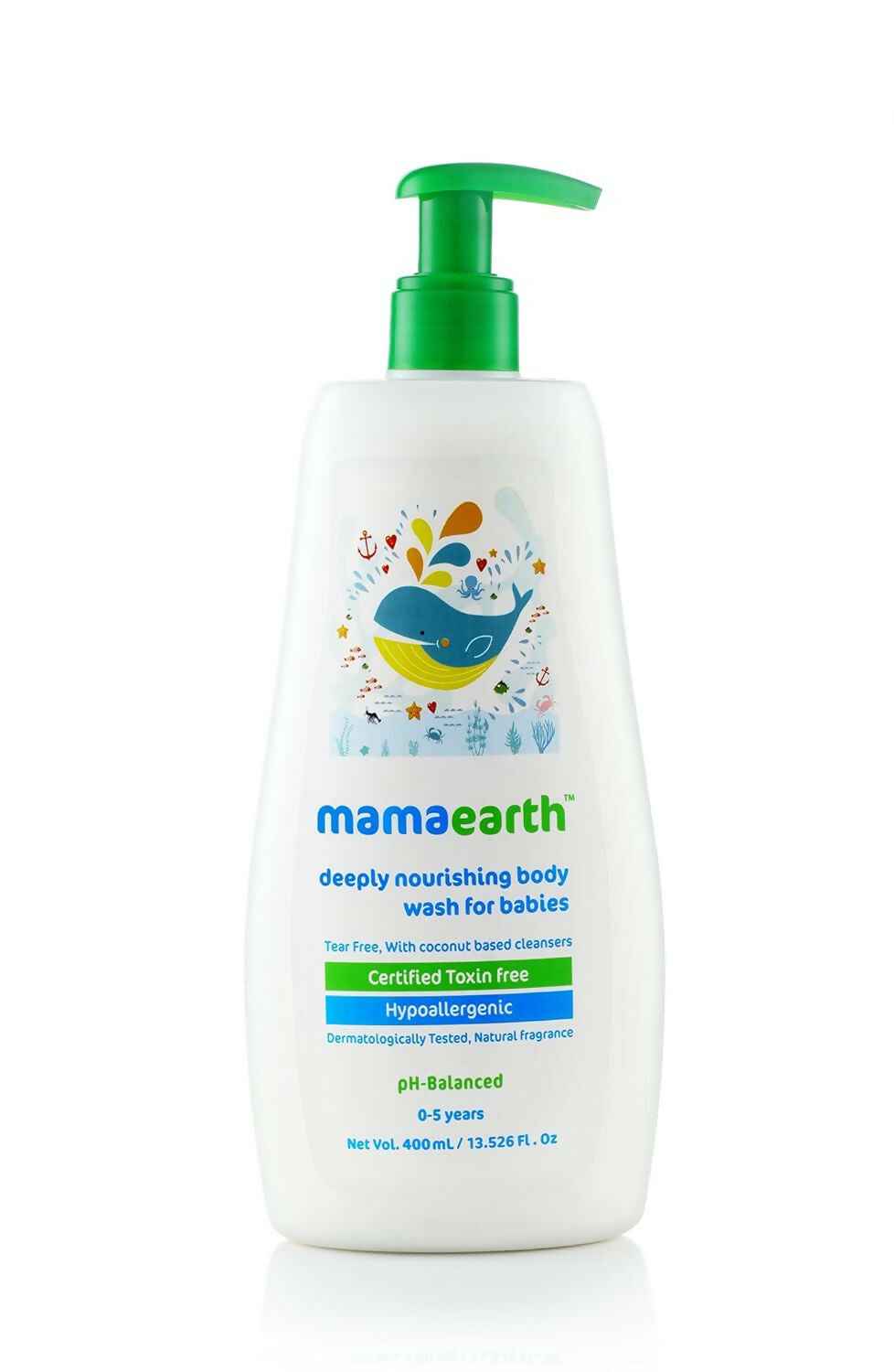 Mamaearth Gentle Cleansing Natural Baby Shampoo &amp; Mamaearth Deeply Nourishing Natural Baby Wash